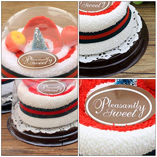 BESTOYARD 2 peças de toalha de mão de Natal novidade toalha decorativa toalha toalha toalha toalha t