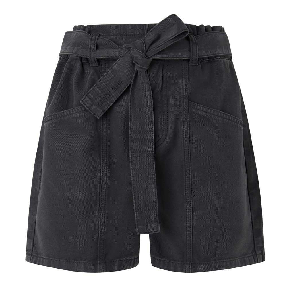 Pepe Jeans Women's Valle Shorts, Grey (Infinity Grey), M