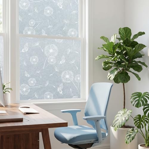 Vinilo decorativo con diseño Dandelion Butterfly 44.45x200 cm miniatura 4