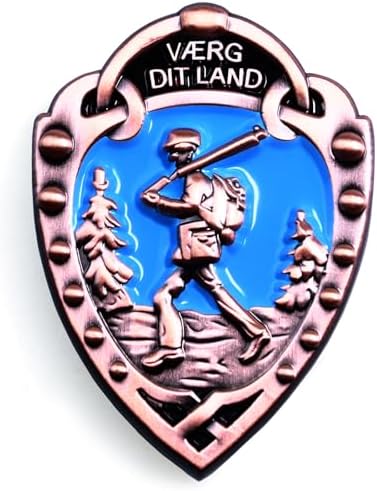 Norwegian Foot March Badge Bronze 1.5 inch image 5