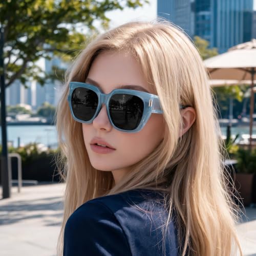 Image of HAOLOTA Polarized Fit Over Glasses Sunglasses for Women UV Protection
