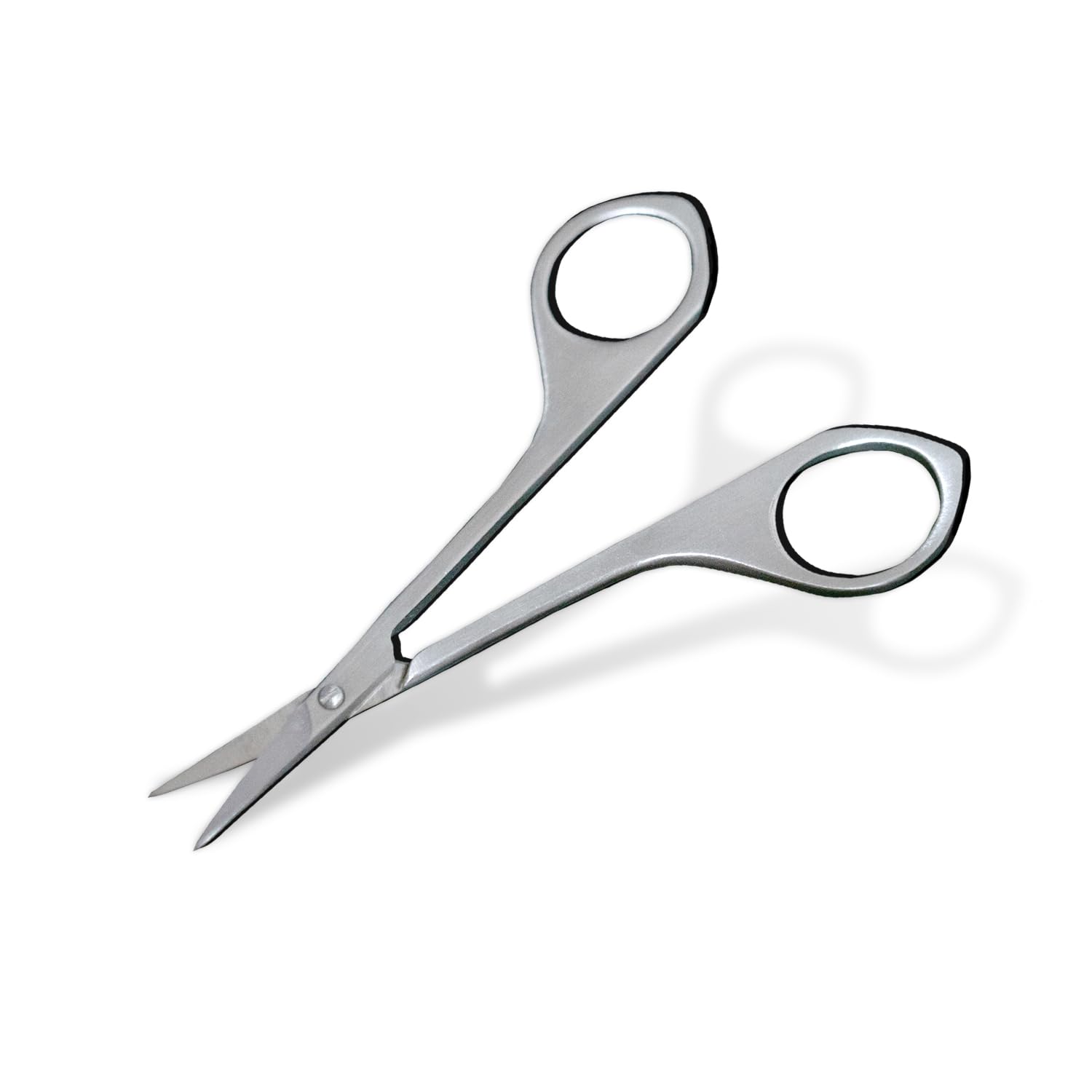 Ukoken Seki Japan Eyebrow Scissors Hand Finished Stainless Steel With Cap