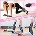 DICYWUDI Pilates Essentials Kit for Home Women, Pilates Equipment for Workouts, 6 Fabric Resistance Bands, 12 Inch Magic Circle Yoga Ring, Mini Exercise Ball, Great Exercise Accessories