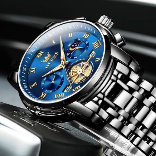 Image of OLEVS Watch for Men Classic Business Dress Stainless Steel Men Watch
