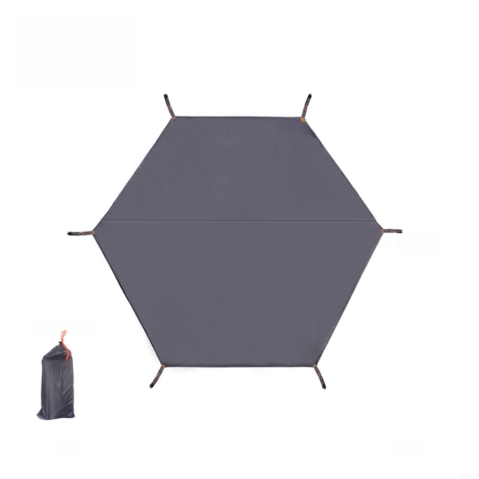 Telo Sotto Tenda con Anelli Rinforzati e Tasche