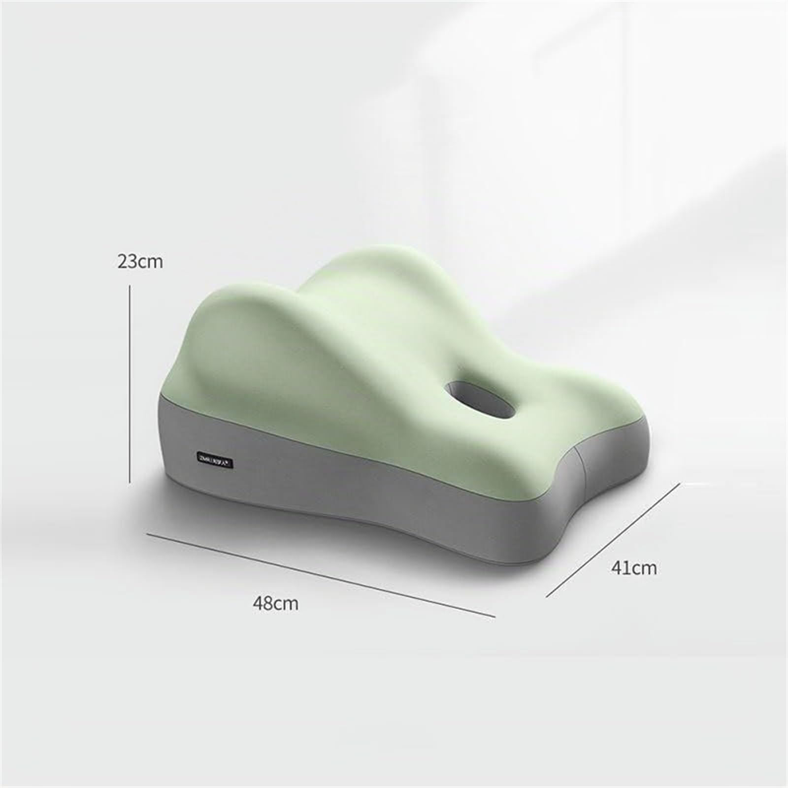 Cojín de glúteos para parejas para mujeres embarazadas, diseño resistente, adecuado para uso doméstico, estilo moderno y simple, ideal para sentarse y acostarse (gris)