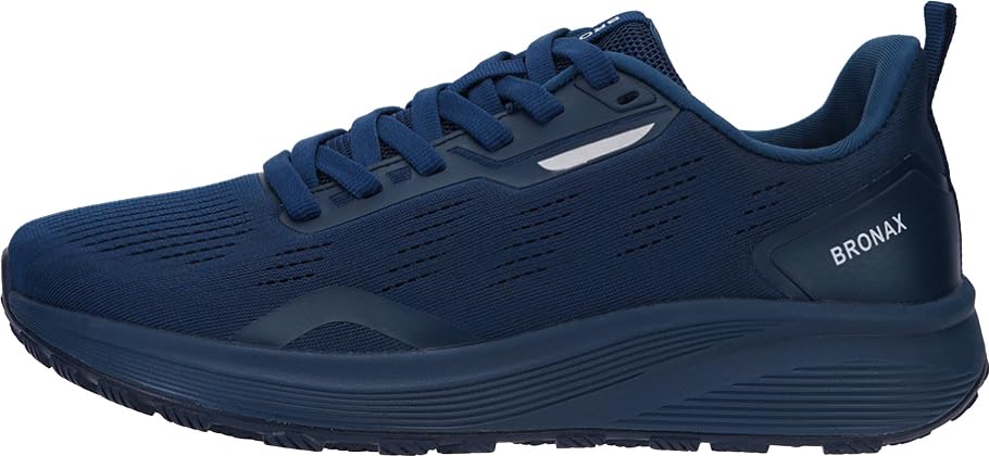 Image of BRONAX Men's Wide Toe Box Natural Foot Shape Running Shoes S73