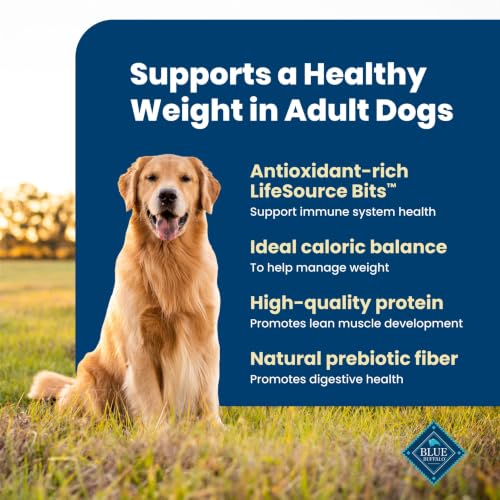 Blue Buffalo Life Protection Formula Healthy Weight Chicken Dog Food, 15 lb