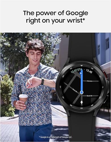 Image of Samsung Electronics Galaxy Watch 4 Classic R890 46mm Smartwatch GPS WiFi (International Model) (Silver)