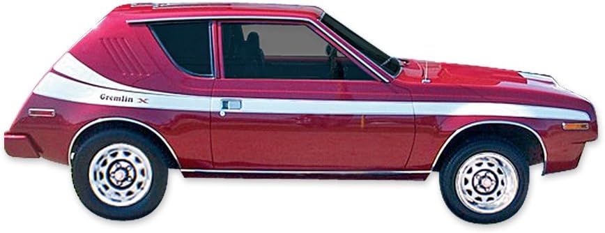 1977 AMC American Motors Gremlin X Decals & Stripes Kit - Blue