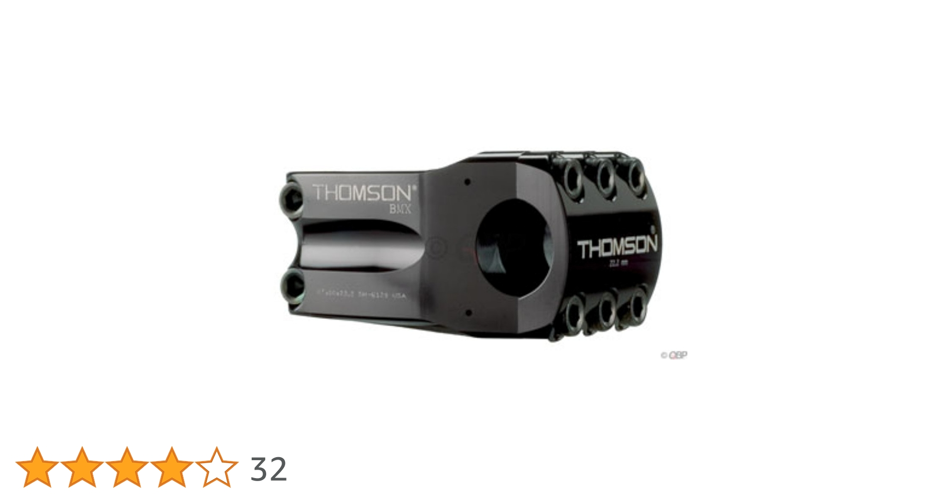 Thomson Elite BMX バイクステム トムソン Thomson Elite BMX Stem 50mm - C&L Cycles