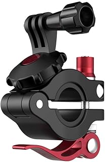 BTG Universal Bicycle Clamp Bracket for Sports Camera Compatible with OSMO Action 4 3/ OSMO Pocket 2/ Insta360 X3 One X2/ Insta360 Go 3 2/ GoPro Series Sports Camera