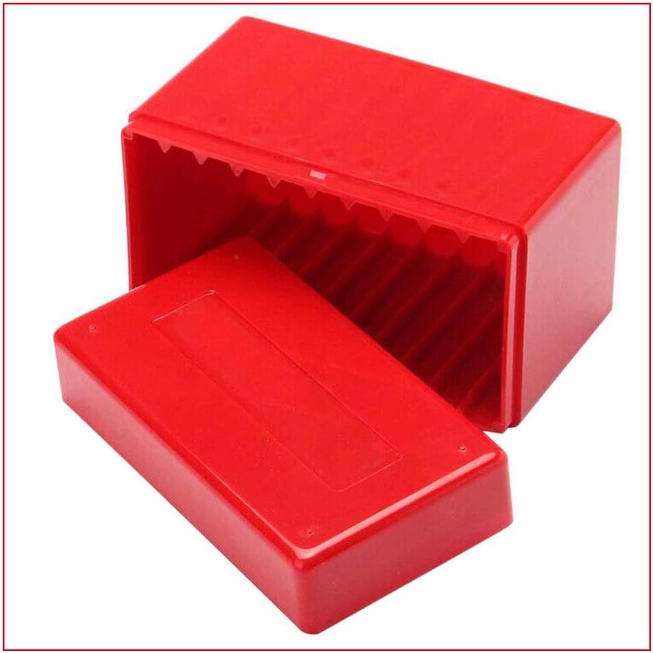 Acxico 1Pcs 10 Coin Slabs Capacity Holder Slab Storage Box Case Fit for PCGS NGC PCCB PMG : Office Products