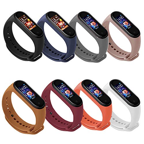 Replacement Bands Compatible with Xiaomi Mi Band 3/Xiaomi Mi band4 Bands, Silicone Wristbands for Women Men Replacement Bands Compatible with Xiaomi Mi Band 3/Xiaomi Mi band4 Bands, Silicone Wristbands for Women Men