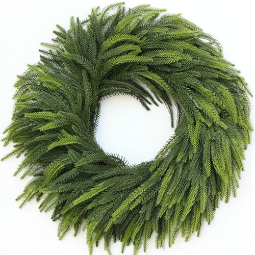 26' Large Norfolk Pine Wreath for Front Door,...