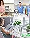 AboveTEK iPad Stand Holder, Multi-Angle Adjustable Tablet Stand, 360° Swivel iPad Stand Aluminum Desk Mount Fits 4”-11