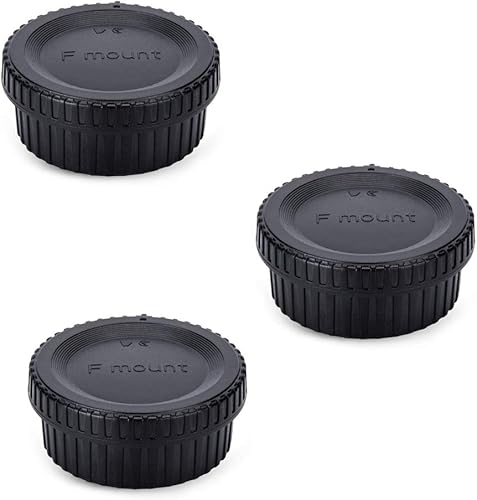 Tapa de lente trasera y tapa de cuerpo para cámara Nikon F D3500 D3400 D3300 D3200 D3100 D3000 D7500 D7200 D7100 D5600 D5500 D5300 D5200 D5200 D5600
