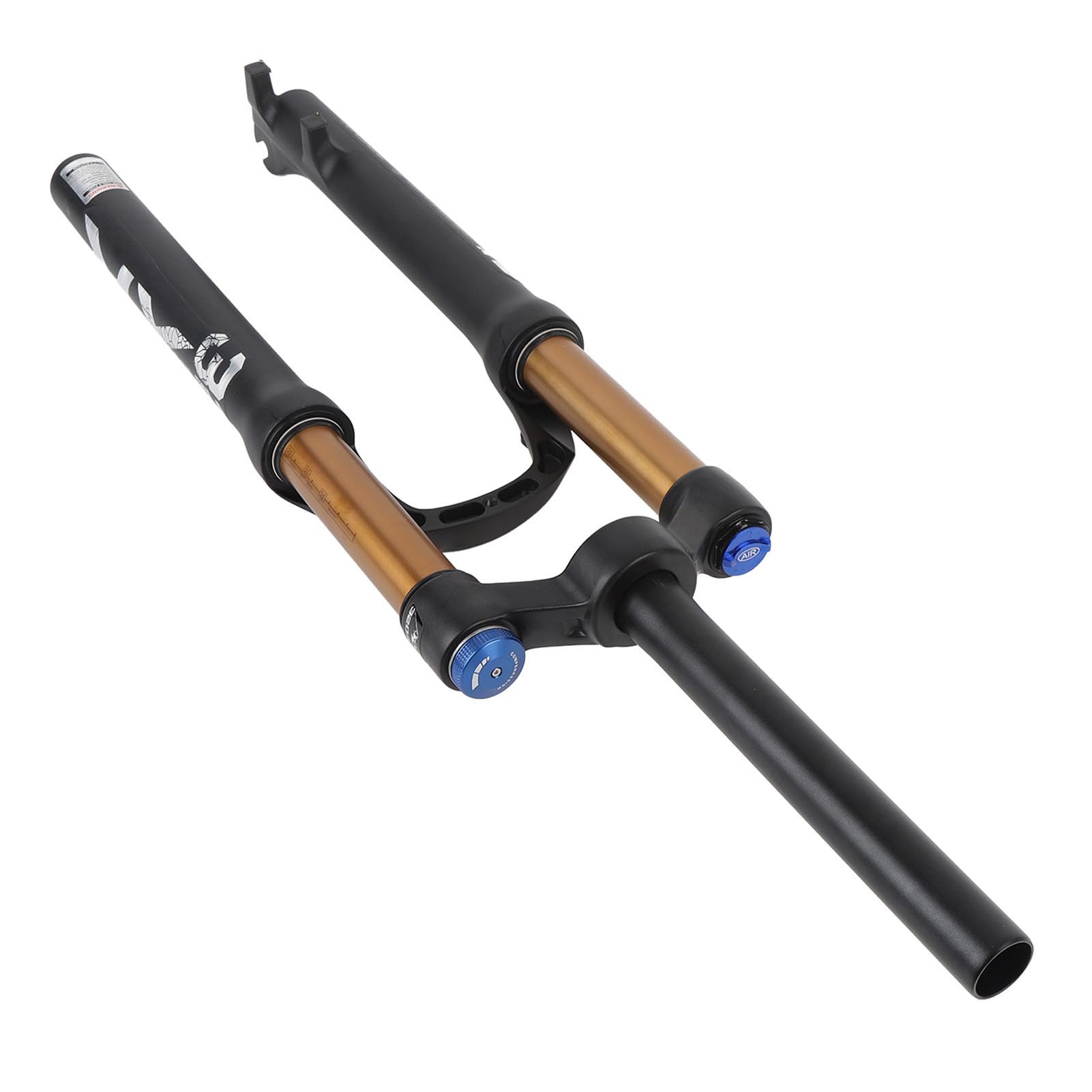 Emoshayoga Horquilla de Suspensión de Choque de Viaje de 120 Mm de Alto Rendimiento sin Ruido para Scooters Eléctricos Aleación de Aluminio (asnash)