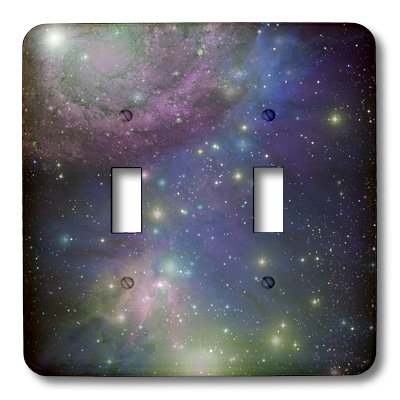 Interrupteur à bascule double design multicolore 3dRose lsp_112990_2 - 4