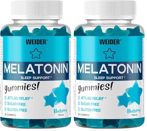 Weider Melatonin Gummies – 1mg de mélatonine – gummies pour