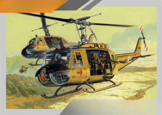UH-1 ヘリコプター 1/35スケール 模型 ベトナム戦争 1/35 UH-1D ヒューイ ベトナム戦争 (Dragon Models) : r/modelmakers