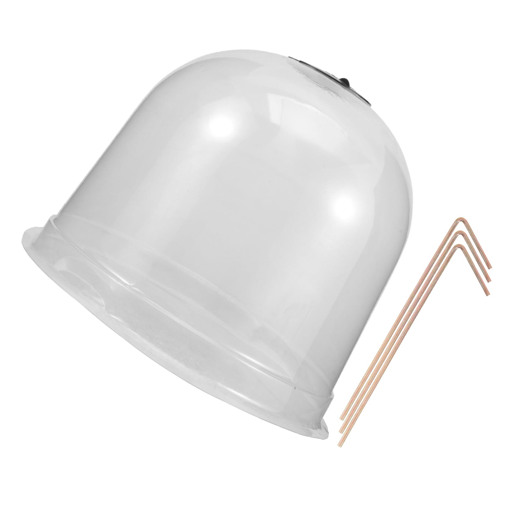 CAXUSD 1Set Transparent Plant Humidity Dome of Breathable Cloche Plant Protector for Garden Lightweight and Convenient Plant Cover for Nourishing and Protecting Plants from