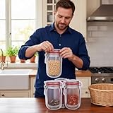 Zoom IMG-2 wsndm 30 pezzi mason jar