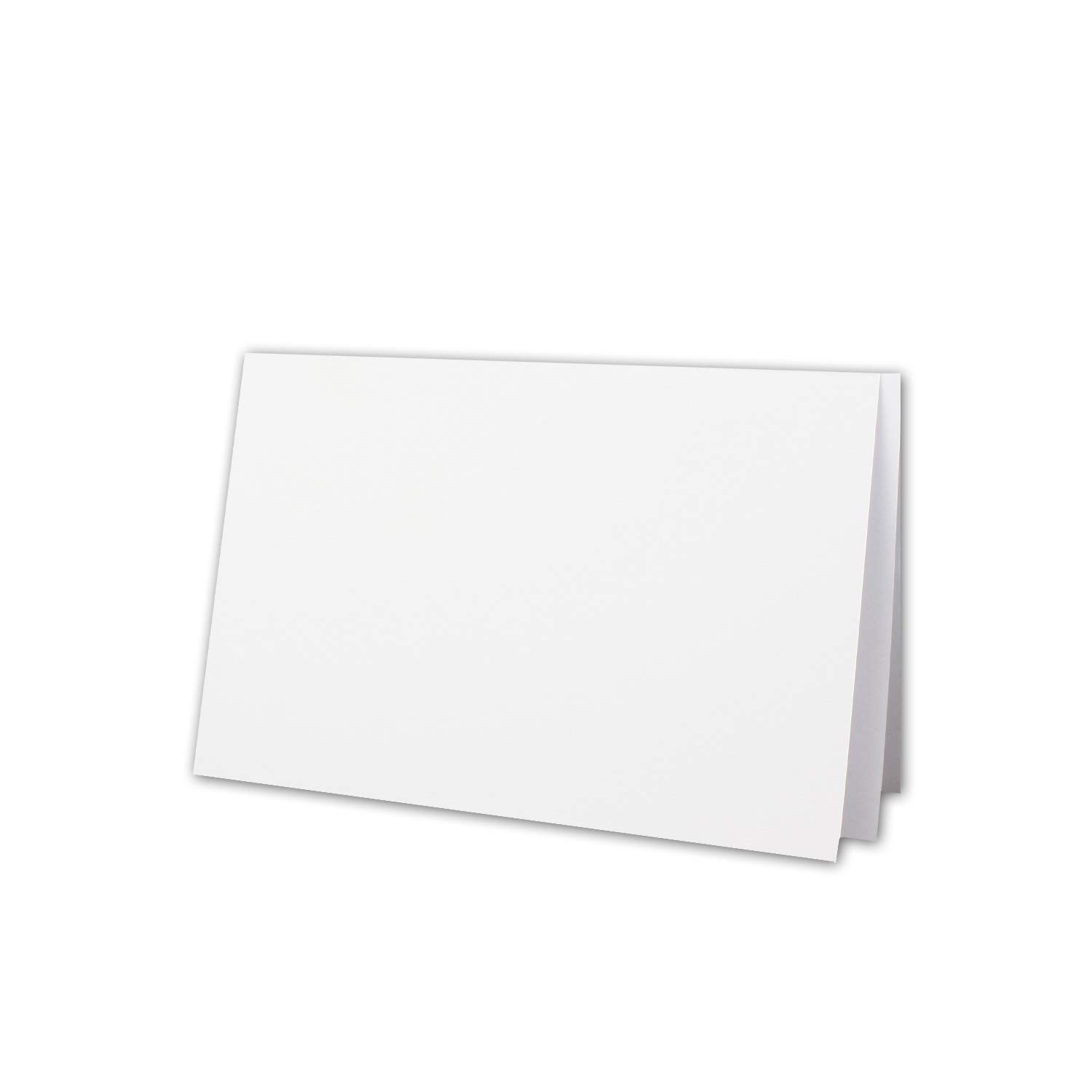 200x Kartenpaket DIN B6 Faltkarten Hochweiß/Kristallweiß - 11,5 x 17 cm - Umschlägen Weiss - Haftklebung - Einlegeblätter Weiss - NEUSER PAPIER