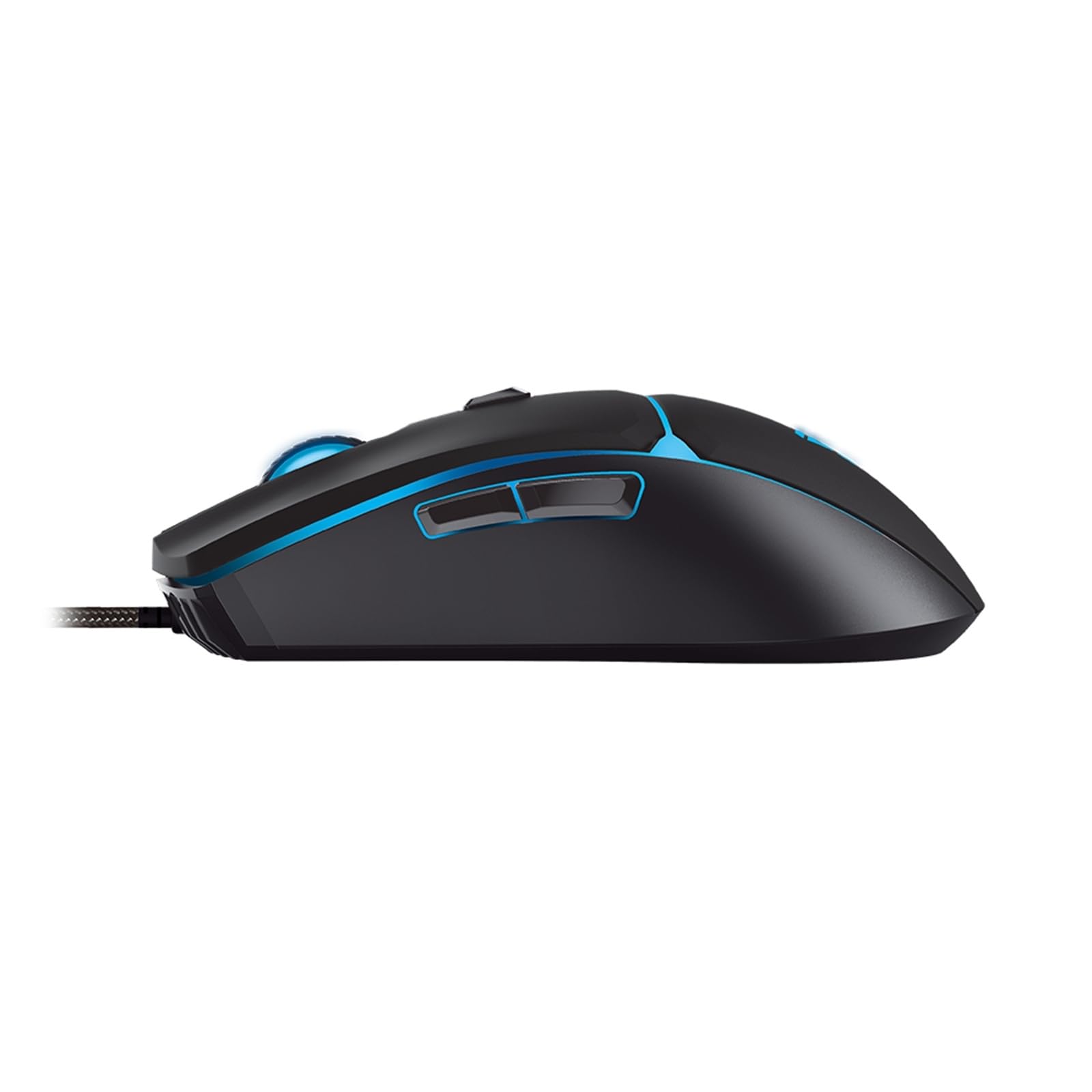 XXPLKPFA Wired Gaming Mouse,Large-Size,Ergonomic Hand Grips,Type-C Fast Charge,6 Buttons,Fast-Charging,10 millons Buttons Life,RGB Gaming Mouse, for Windows 7/8/10/XP Vista Linux MacOs
