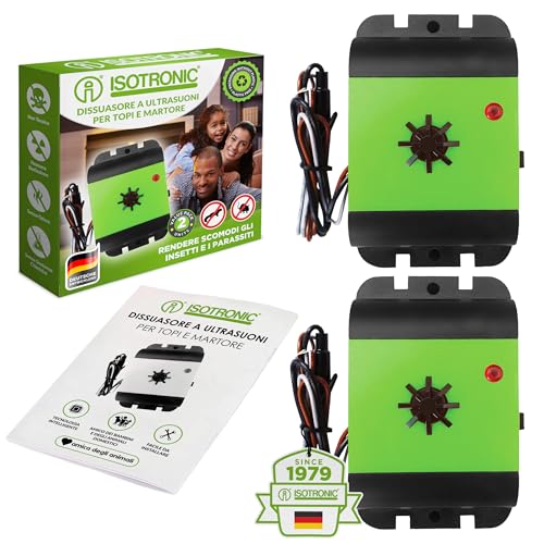 ISOTRONIC Repellente per Martore a Ultrasuoni 12V
