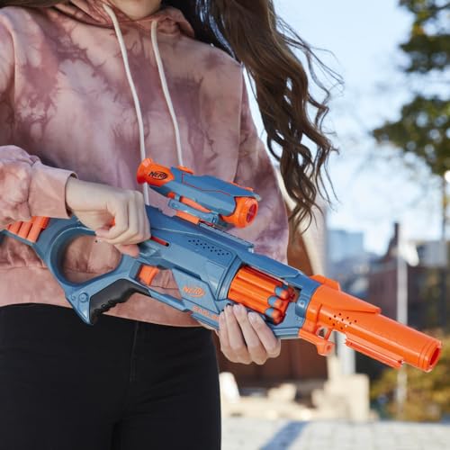 Image of Nerf Elite 2.0 Eaglepoint RD-8 Toy Blaster, 16 Nerf Darts, Fun Toy for Kids Teens and Adults, Outdoor Play for Boys, Birthday Gift for Kids Ages 8+
