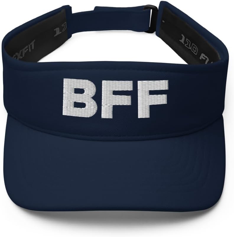 Hogue WS LLC BFF Airport Hat (Embroidered Visor) Flying to Scottsbluff Airport Gift
