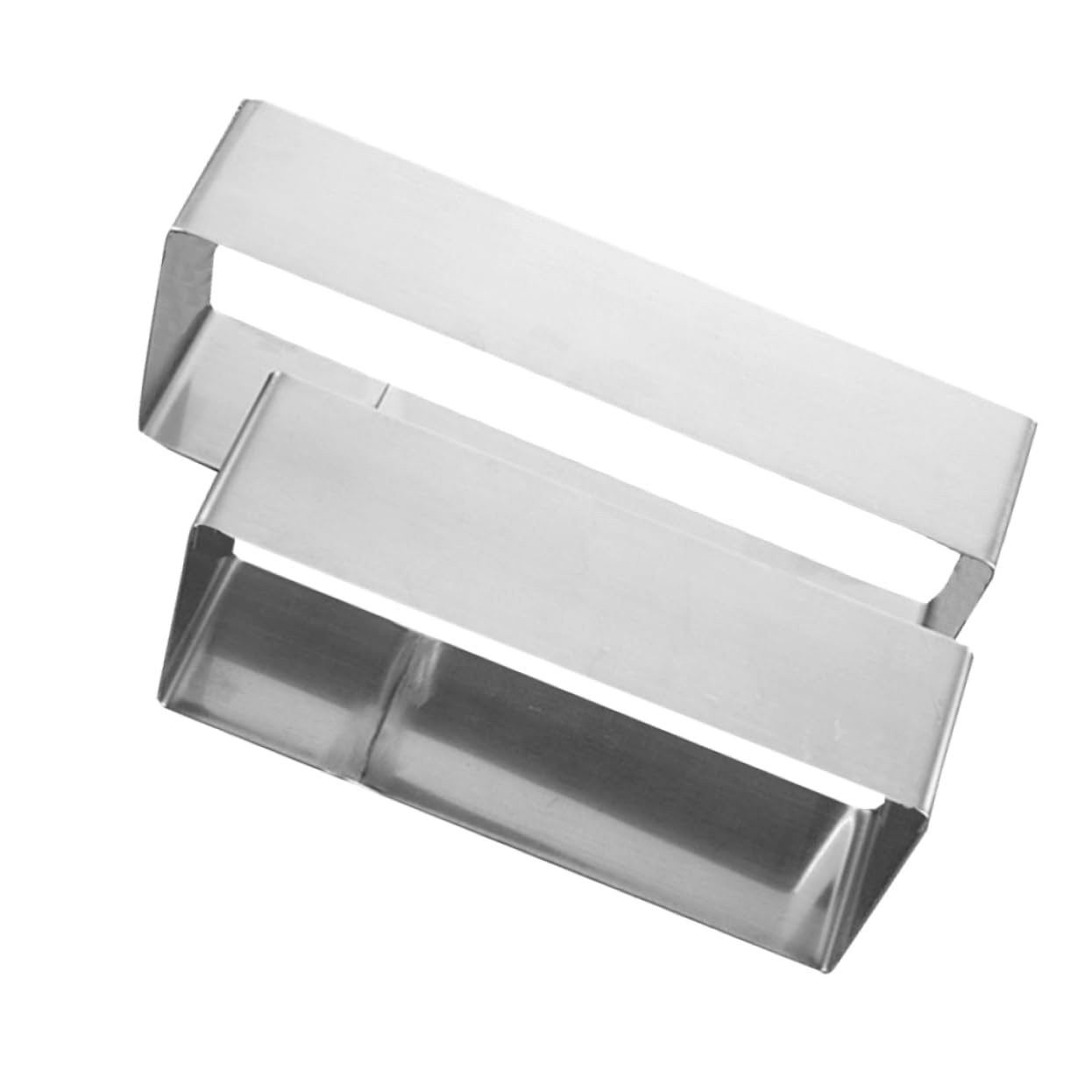 DECHOUS 2pcs Stainless Steel Baking Mold Mousse Cake Cutter for Desserts Includes Mousse and Easy to