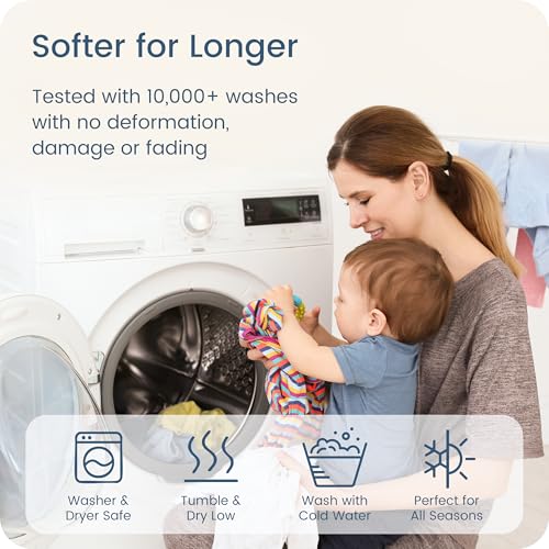 Image of Baby Sleep Sacks with Feet, 1.0 TOG Long Sleeve Wearable Blanket for 0-6M Infants & 2T-4T Toddlers, Soft and Cozy