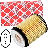 febi bilstein 101653 Oil Filter with seal rings, 1 unit