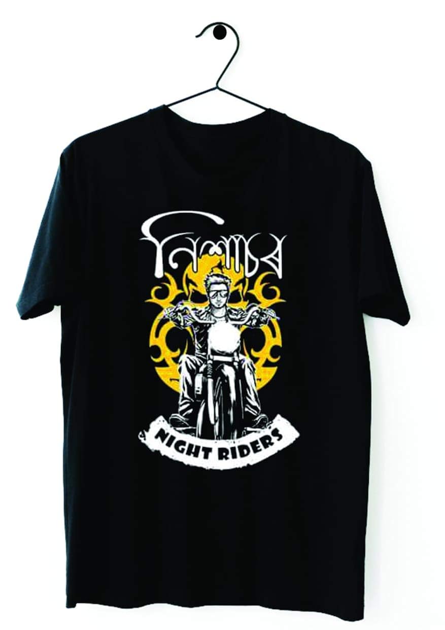 Assamese printed t shirt Clearance