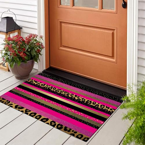 Tapis de sol patchwork léopard scintillant pour dynamiser votre chambre - 5