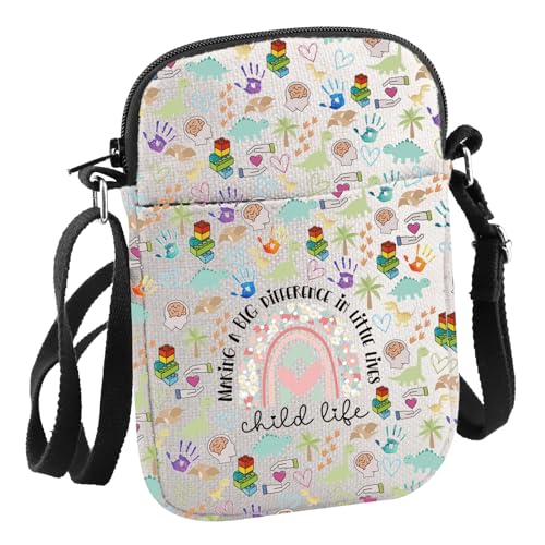 Child Life Specialist Gift Making a Difference In Little Lives Crossbody Bag Child Life CCLS Gift
