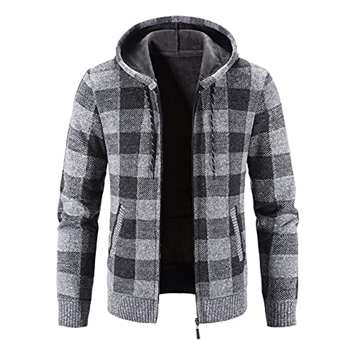 Sweat-shirt à capuche pour homme coupe soignée et finitions hiver