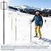 FULEIYA Snow Stake Install Tool Heavy Duty Snow Stakes Driveway Markers Installation Tool for Plow Stakes for 9/16