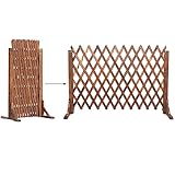 Tuin Hek - Hout Omheining - Schutting Decoratie, Telescopisch Huisdieromheining, Decoratief Binnenhek, Klimrek Voor Buitentuin, Geschikt Voor Hotel/moestuin/tuin (Size : 80 * 160cm)