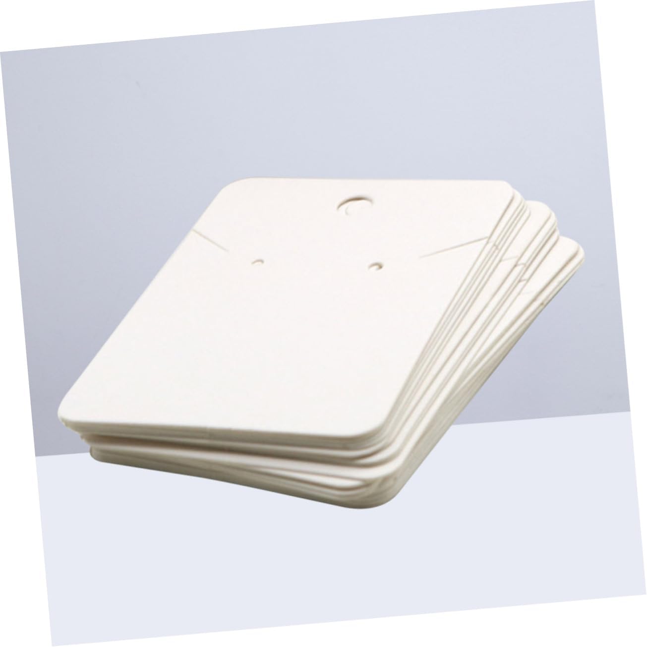 Tofficu 300pcs Necklace Display Cards Earring Holder Organizers for Selling Earring Cards for Jewelry Making Necklace Hanger Jewelry Packaging