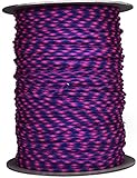 BoredParacord - Over 300 Colors 1', 10', 25', 50', 100' Hanks & 250', 1000' Spools of Parachute 550 Cord Type III 7 Strand Paracord