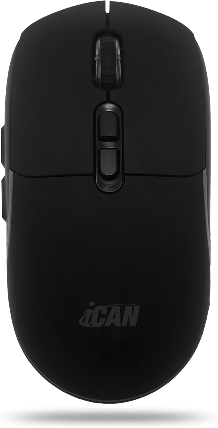 iCAN M-2121 Wireless Gaming Mouse, showing buttons
