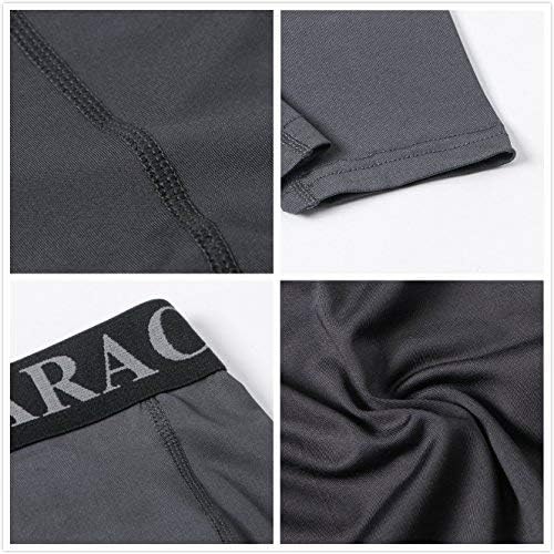 saraca core Men's Compression Pants Athletic Tights Workout Leggings Running Base Layers