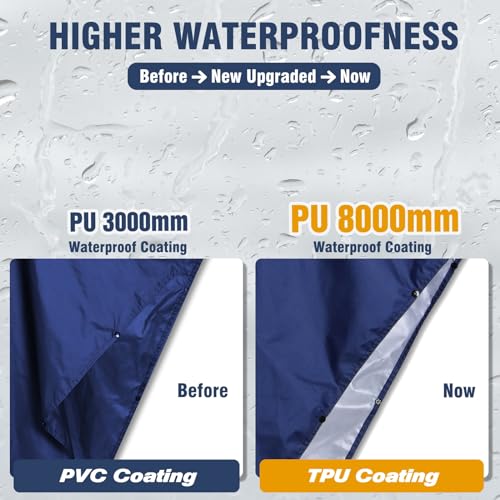 Anyoo Waterproof Rain Poncho Leve Reutilizável Caminhadas Casaco Com Capuz Jaqueta para Atividades A