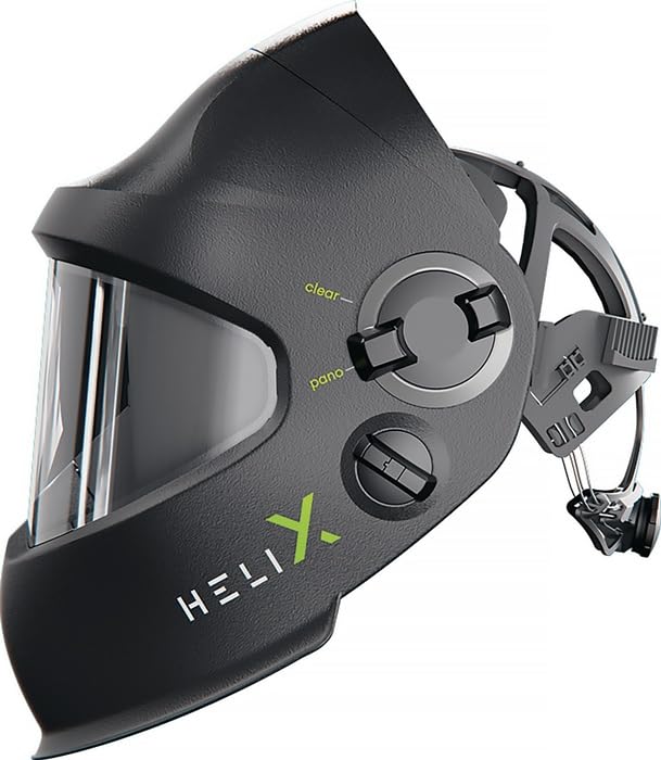 Optrel Schweißerschutzhelm Helix Quattro Slide-up-Helm Schwarz 50x100 mm (je n.Kopfbandeinstell.)