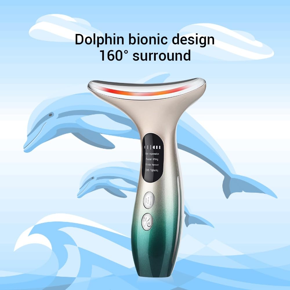 Appareil Anti Rides Visage,4 Modes Massage Visage,Électrique Beauté Appareils,Visage Appareil Anti Rides,Appareils Lifting Massage Visage,Masseur Visage,Double Menton Raffermissant et Liftant