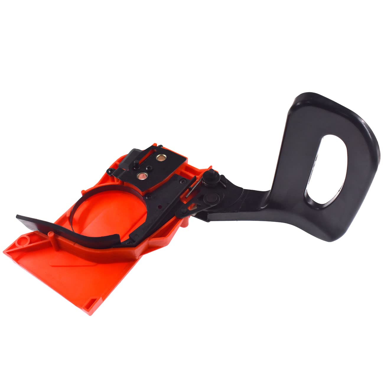 Cubierta de Manija de Embrague Freno Compatible Motosierra 4500 5200 45Cc 52Cc 58Cc Negro Plástico