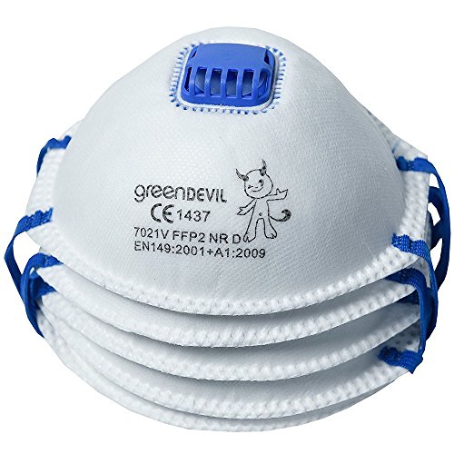 Preisvergleich Produktbild Connex COXT939124 Feinstaubmaske FFP2 mit Ventil, 5 Stück